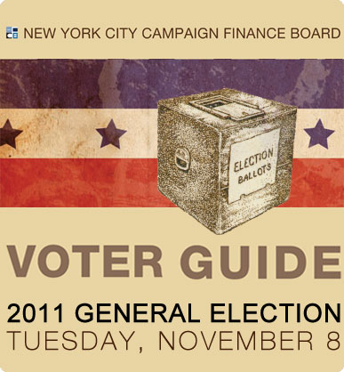 2011 Primary Election Voter Guide cover