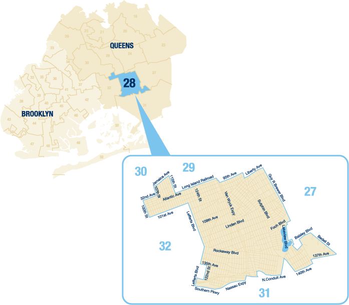 District 28 map